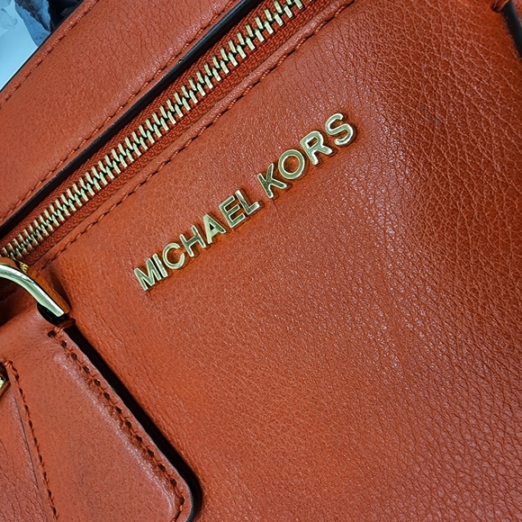 Michael Michael Kors Sophie Large Satchel Mandarin Tote Shoulder Bag - Picture 8 of 16